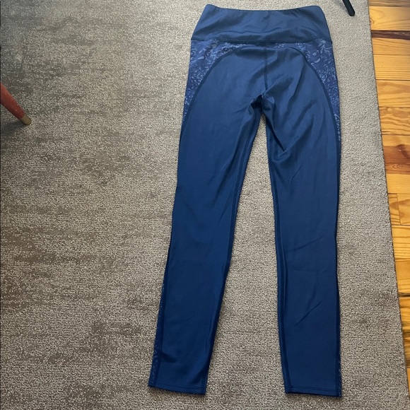 Anthropologie Daily Practice Blue Leggings Size M - Picture 6 of 8
